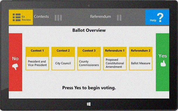 EZ Ballot: Universal Design Voting Application